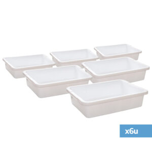 BATEA GASTRONOMICA 52 X 39 MEDIANA X 6U - Imagen 1