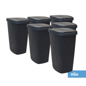RECIPIENTE DOBLE SWING 50 LTS X 6U - Imagen 1