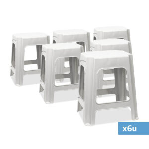 BANQUETA RECTANG. APILABLE X 6U - Imagen 1