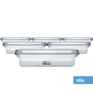 MEGACOL BOX BAJO 36 L. 80X44,5X16,5 CM. X 6U - Imagen 1
